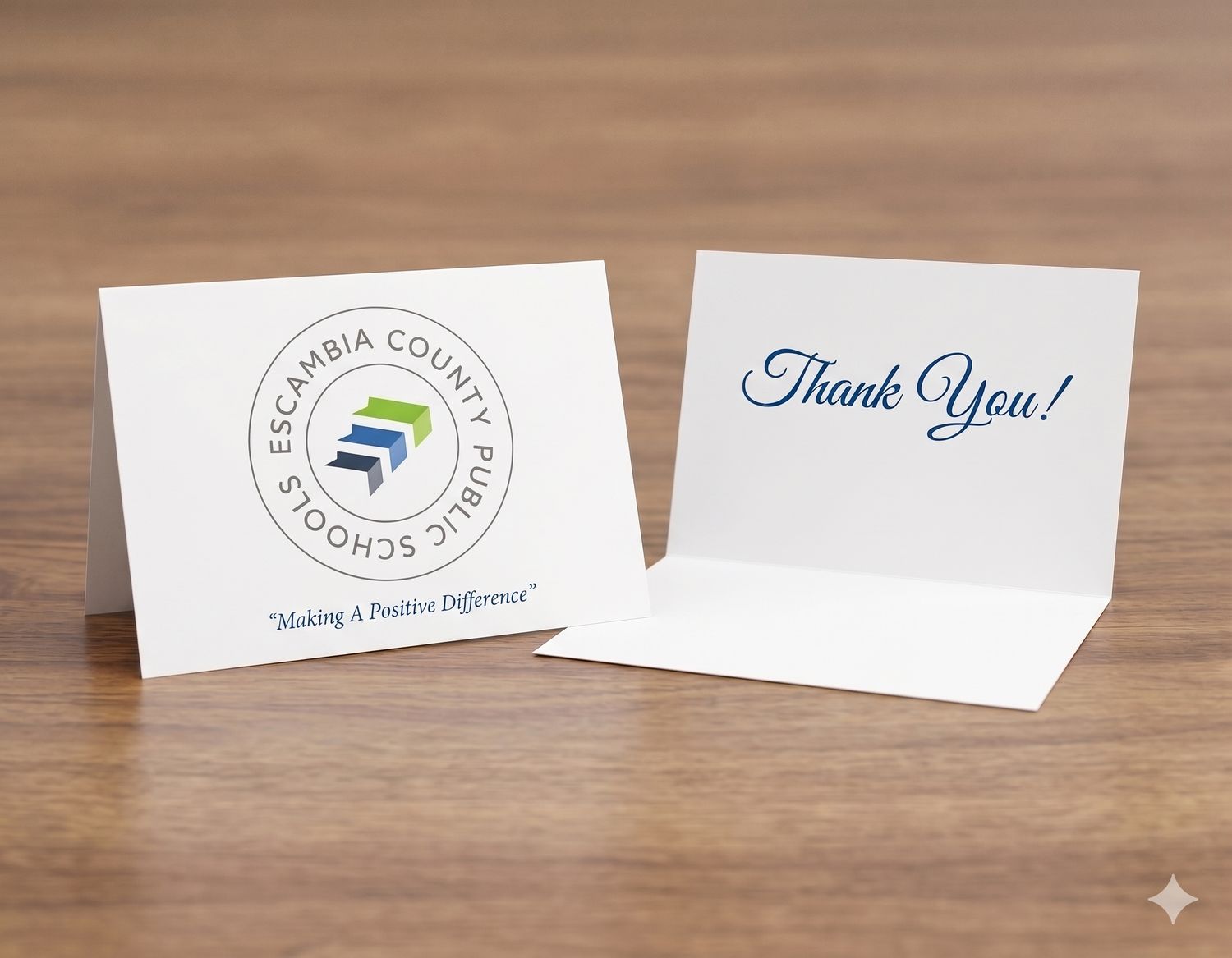 CARD, THANK YOU ECPS W/LOGO