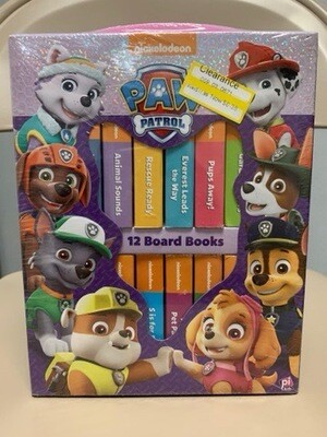 paw patrol book and figures