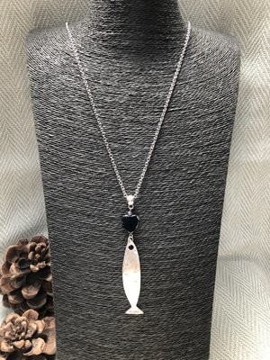 Long Fish Necklace