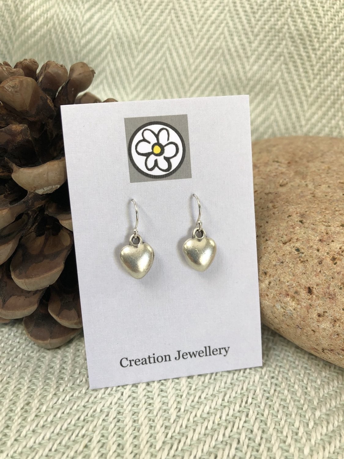 Heart Drop Earrings