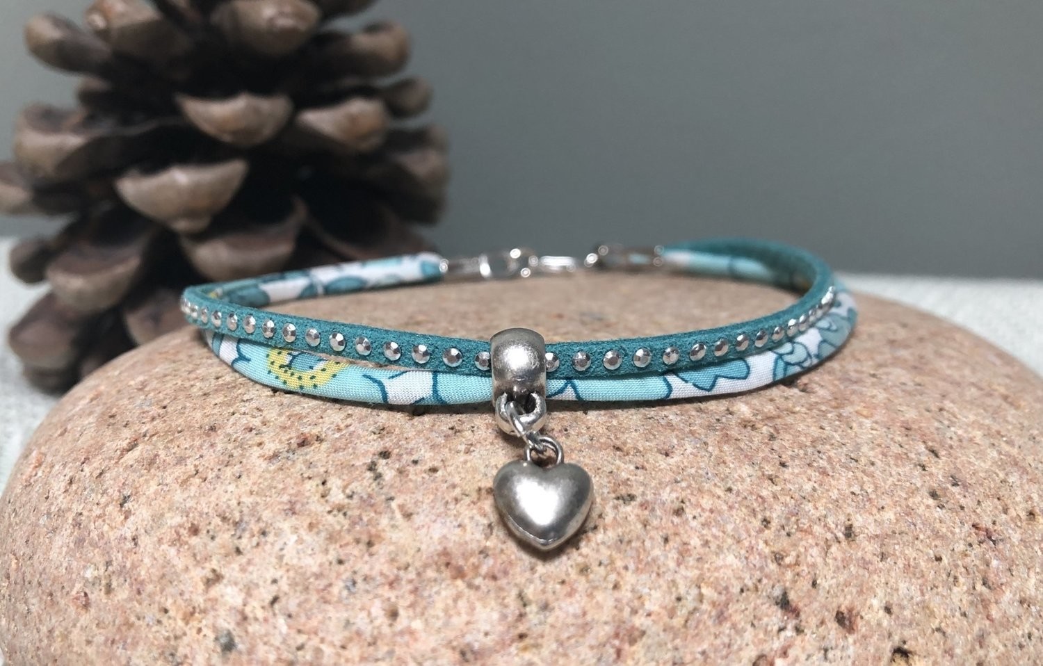 Anklet - Turquoise and Sparkles