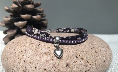 Anklet - Purple and Sparkles