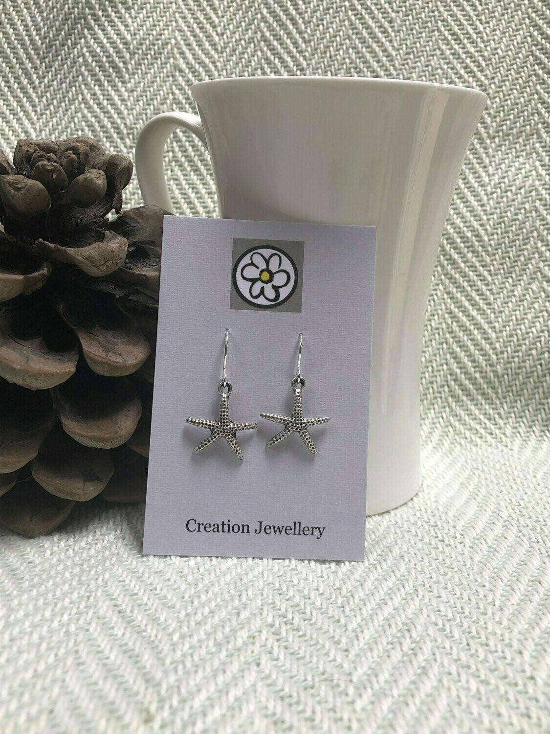 Starfish Drop Earrings