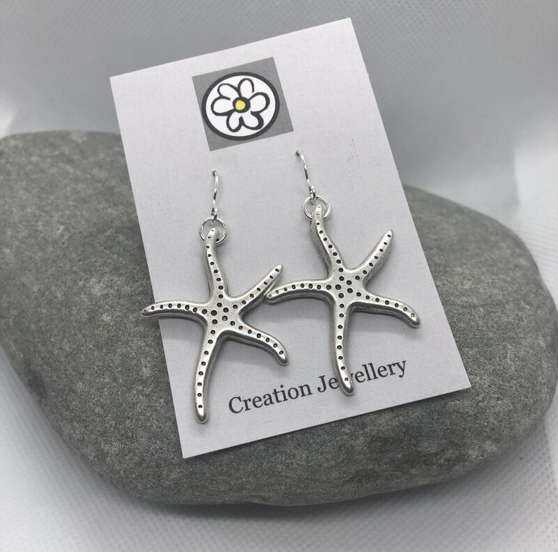 Starfish Drop Earrings