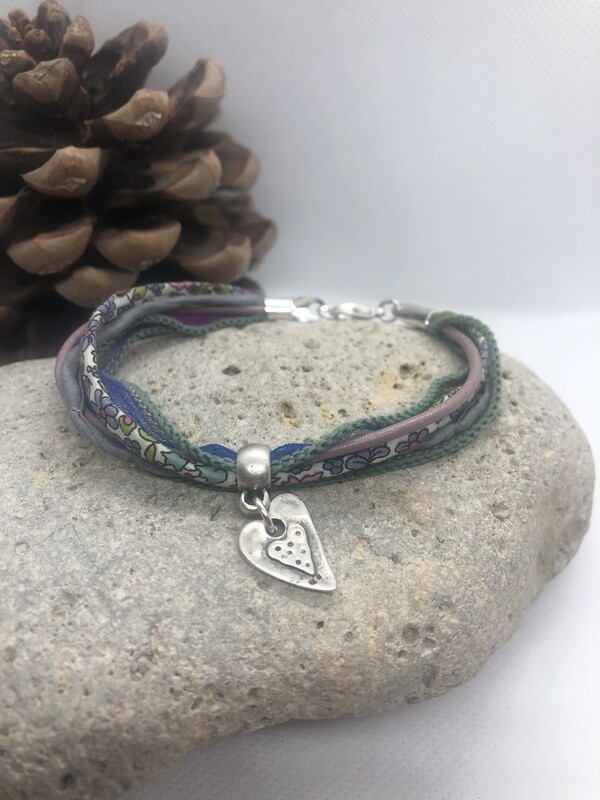 Liberty Bracelet -  Purple & Green