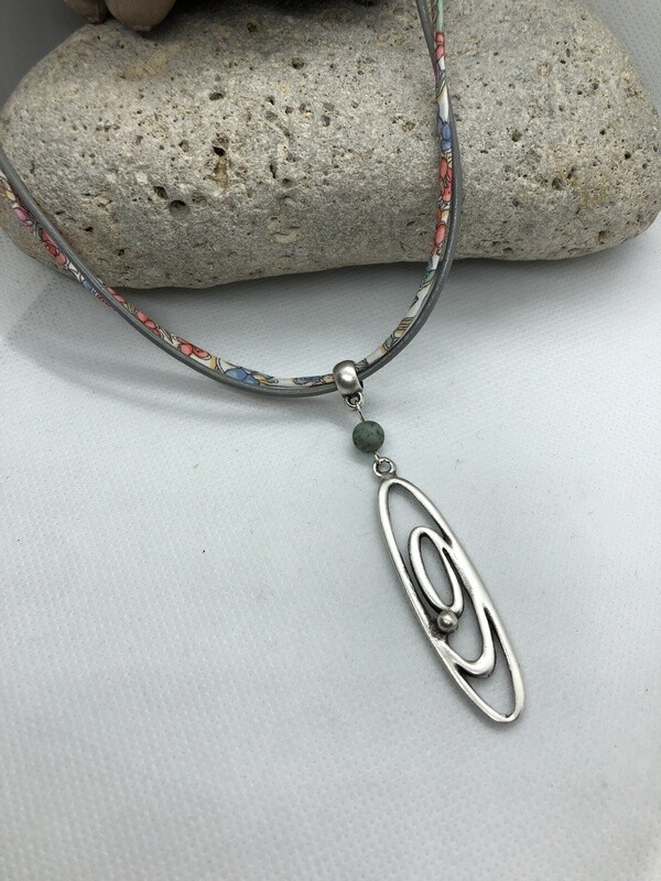 Oval Drop Necklace