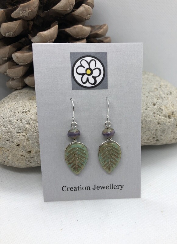 Leaf Drop Earrings