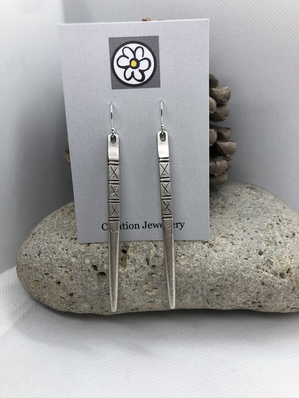 Long Spear Earrings
