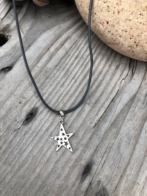 Silver Star Necklace