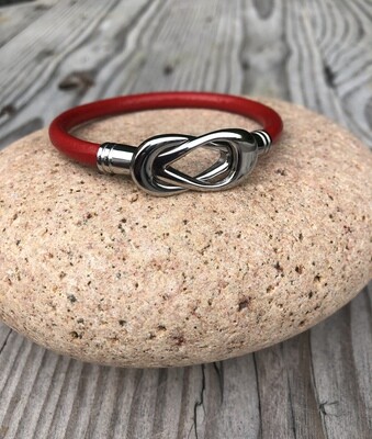 Stainless Steel Bracelet - Red