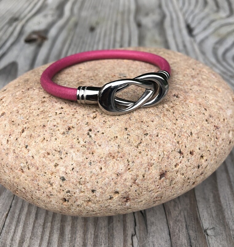 Stainless Steel  Bracelet - Pink