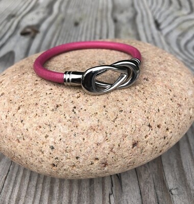 Stainless Steel Bracelet - Pink