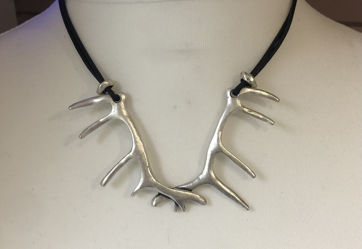 Chunky Matt Silver Necklace