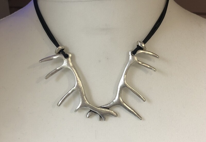 Chunky Matt Silver Necklace