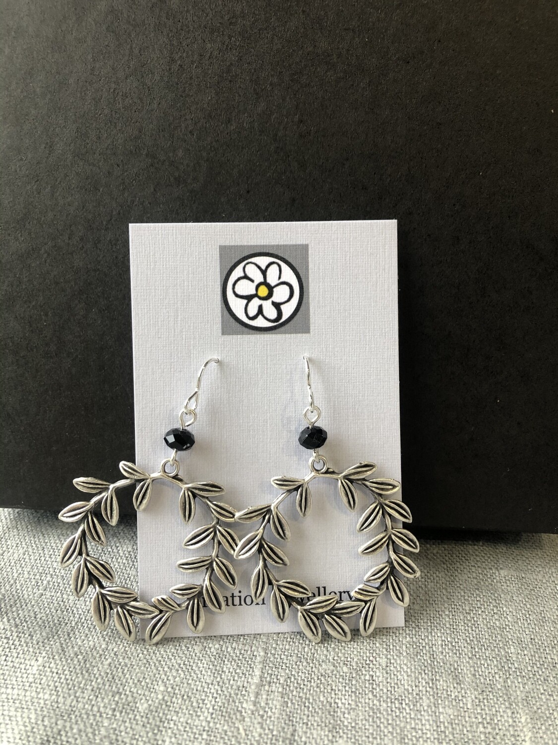 Chunky  Wreath Earrings