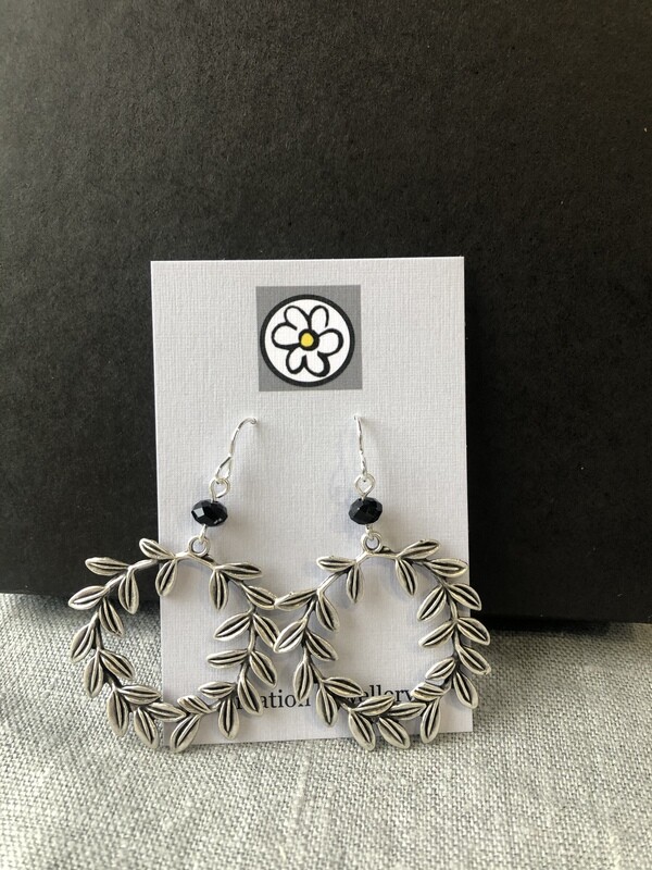 Chunky  Wreath Earrings