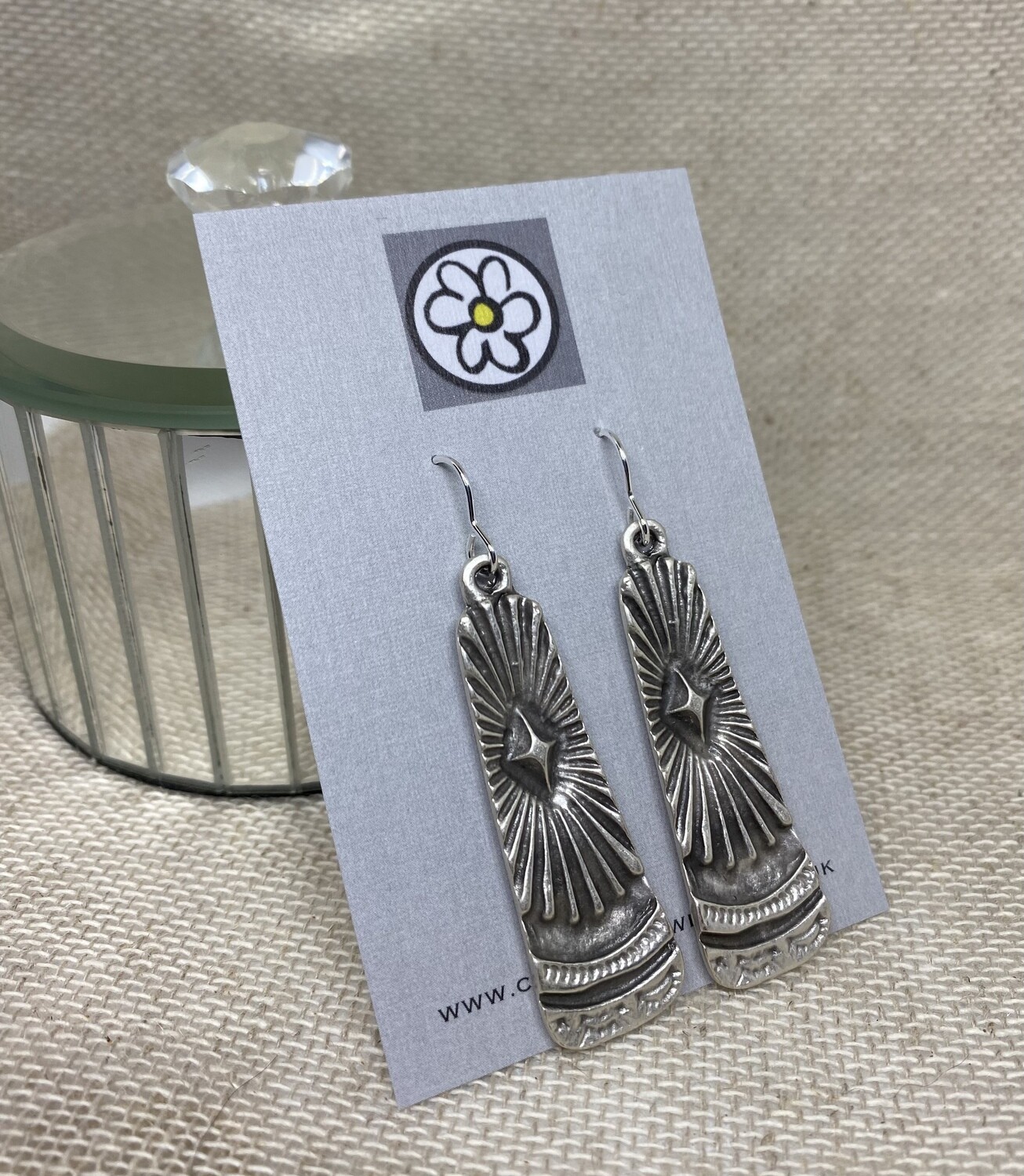 Large Boho Drop  Earrings