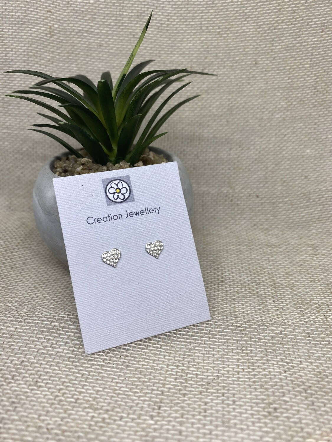 Sterling Silver Heart Earrings