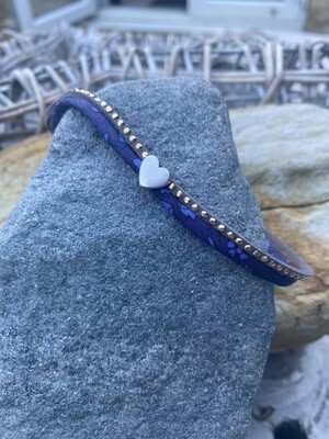 Anklet - Midnight blue/purple and Sparkles