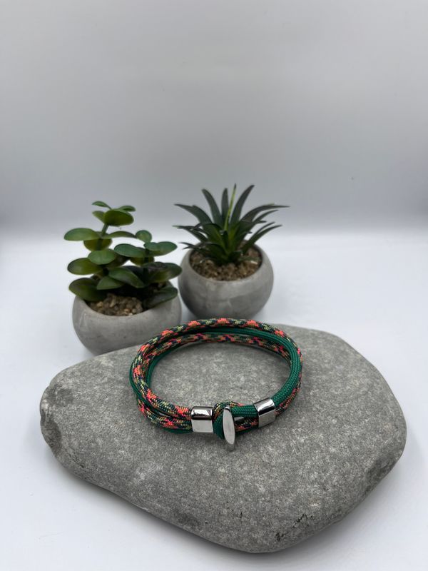 4mm multi/green Paracord Wristwear