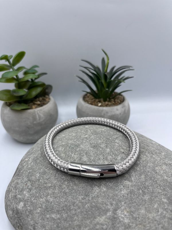6mm-Grey Sailing Rope Bracelet