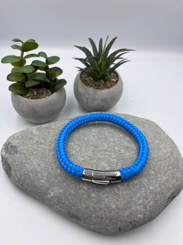 8mm- blue Sailing Rope Bracelet