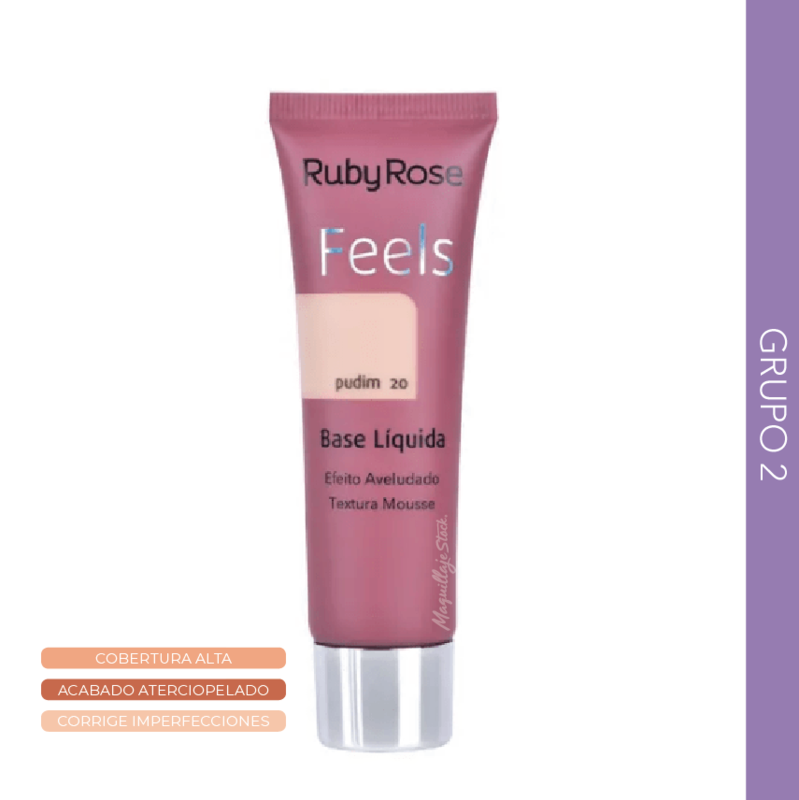 Base Liquida Feels Ruby Rose Grupo 2 Al Por Mayor