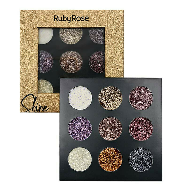 Sombra Cremosa Glitter Ruby Rose Al Por Mayor