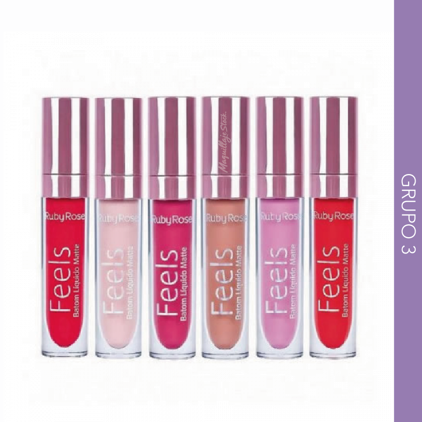 Labial Liquido Matte Feels Ruby Rose Grupo 3 Al Por Mayor