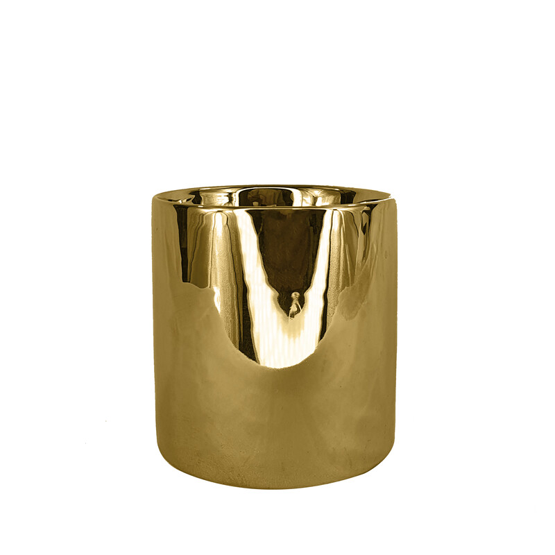 Vaso Organizador Dorado Al Por Mayor