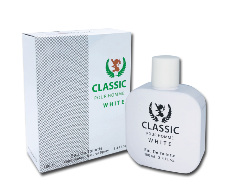 Fragancia Classic Pour Homme White Al Por Mayor