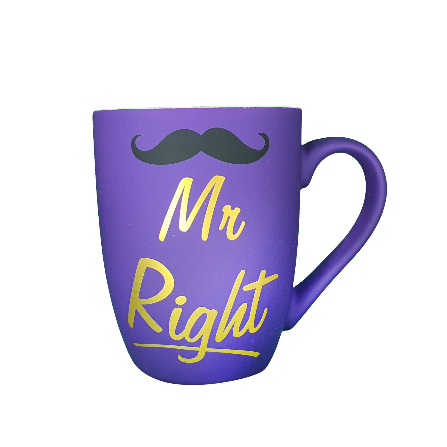 Mug Mr Right Azul Violeta Al Por Mayor