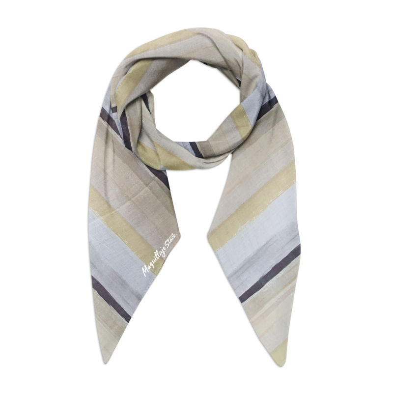Pashmina 19MA01-2 Beige Al Por Mayor