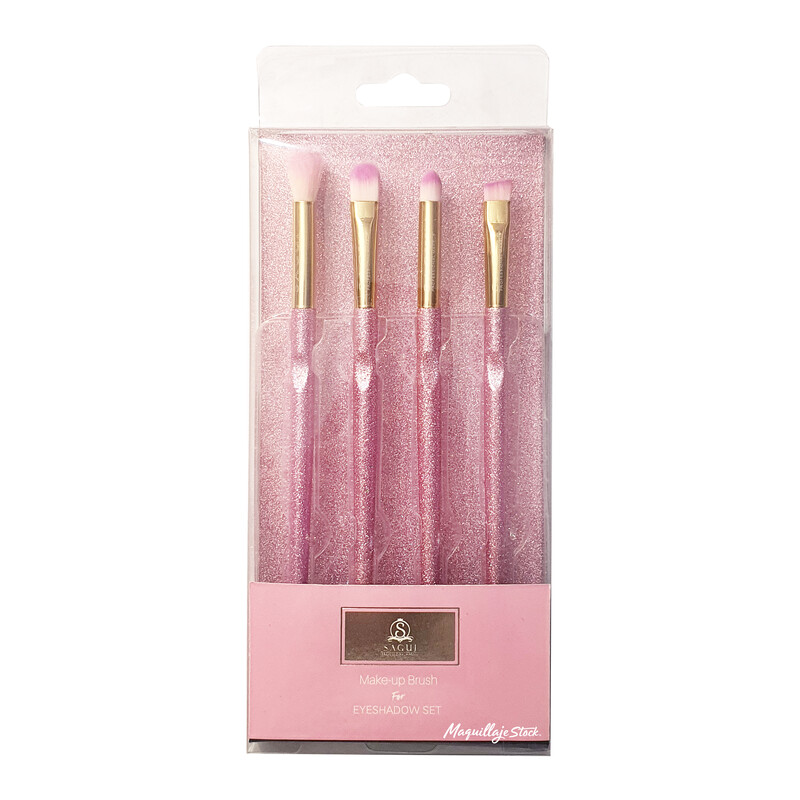 Set De Brochas Ojos Sagui x4 Al Por Mayor