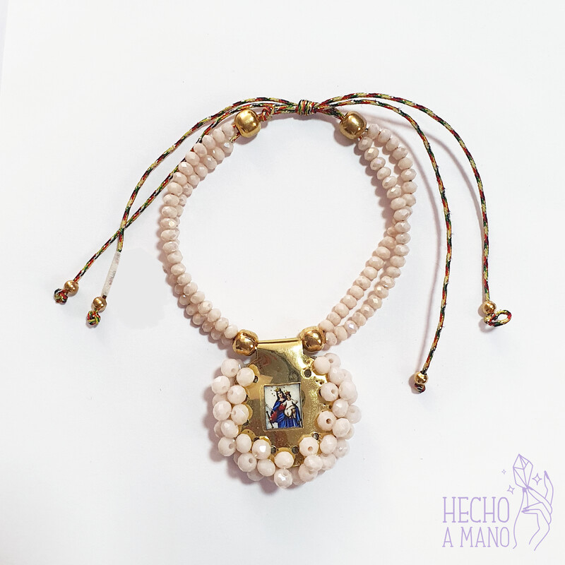 Pulsera Religiosa En Murano 2323 Al Por Mayor