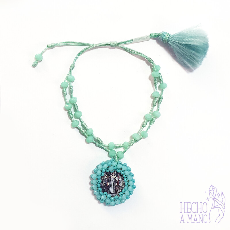 Pulsera Religiosa En Murano 2322 Al Por Mayor