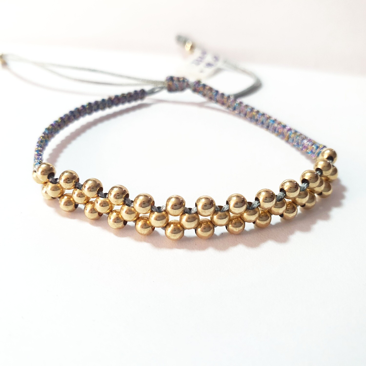 Pulsera Laminada En Oro De 24k 2327 Al Por Mayor