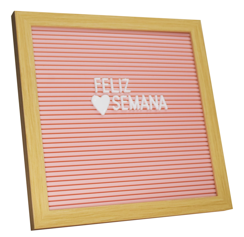 Tablero Letras Intercambiables Decorativo Cuadro 26x26 Al Por Mayor