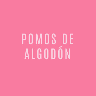 Pomos De Algodón