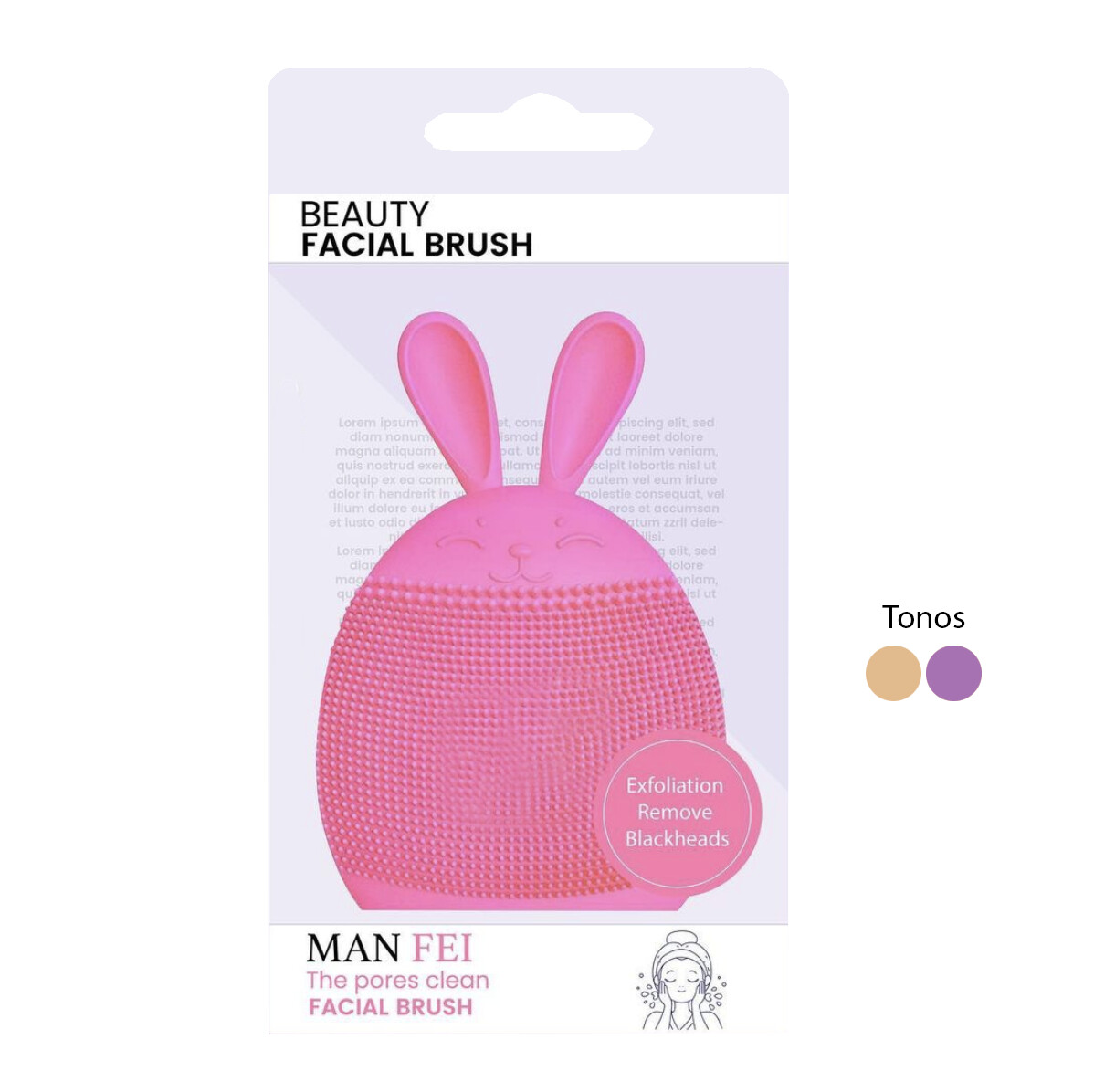 Cepillo Limpiador Facial Conejo Al Por Mayor