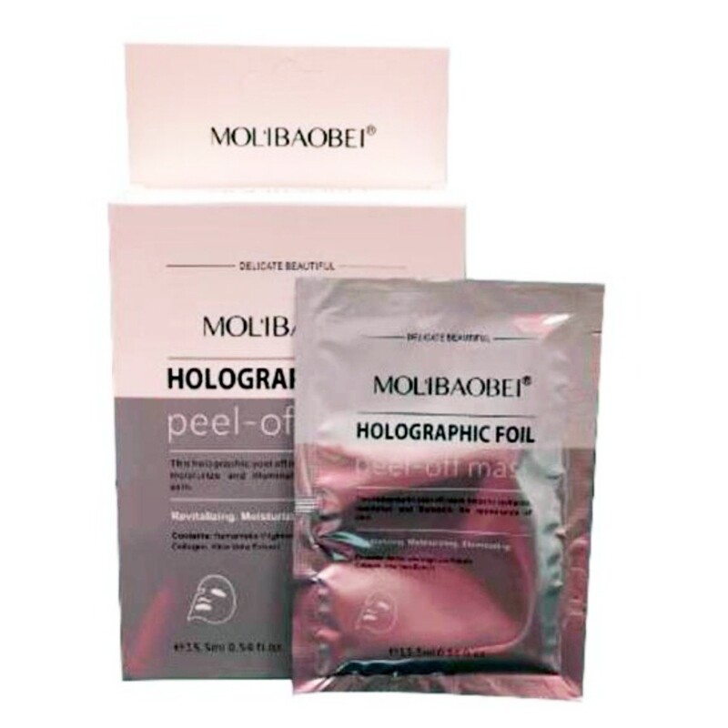 Sobre de Mascarilla Holográfica Peel Off Al Por Mayor