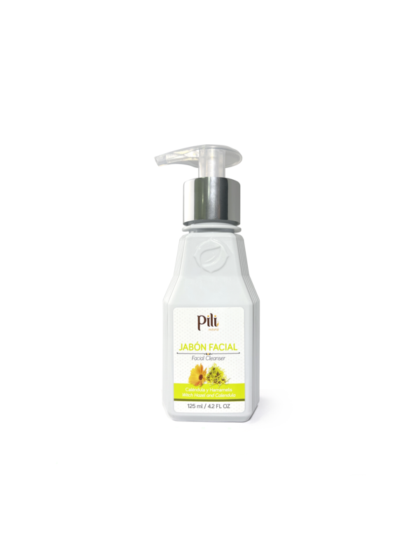 Jabón Facial Caléndula y Hamamelis 125ml Pili Al Por Mayor