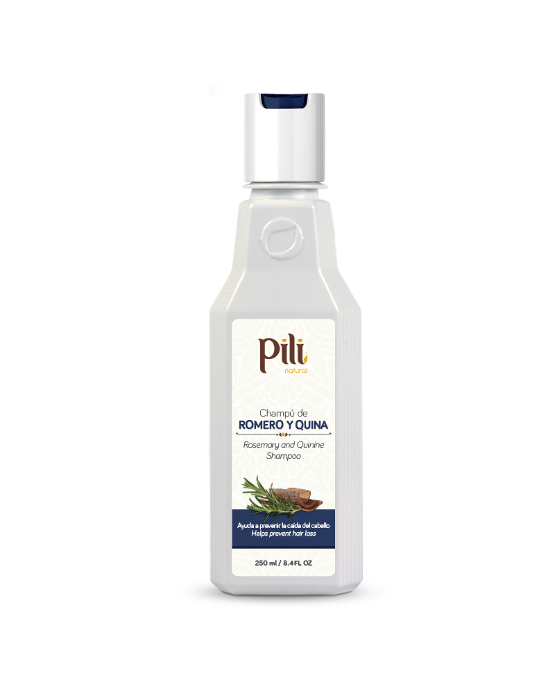 Shampoo Romero y Quina PILI 250 ml Al Por Mayor