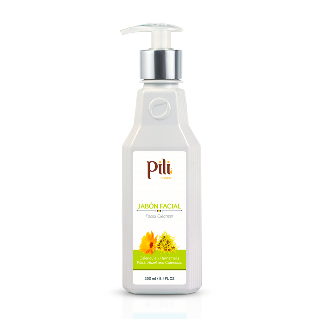 Jabón Facial Caléndula y Hamamelis 250ml Pili Al Por Mayor