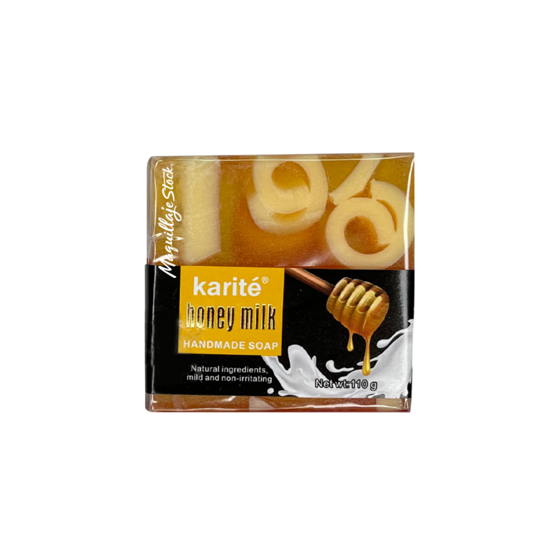 Jabon Facial Barra Miel y Leche 110947B Karite Al Por Mayor