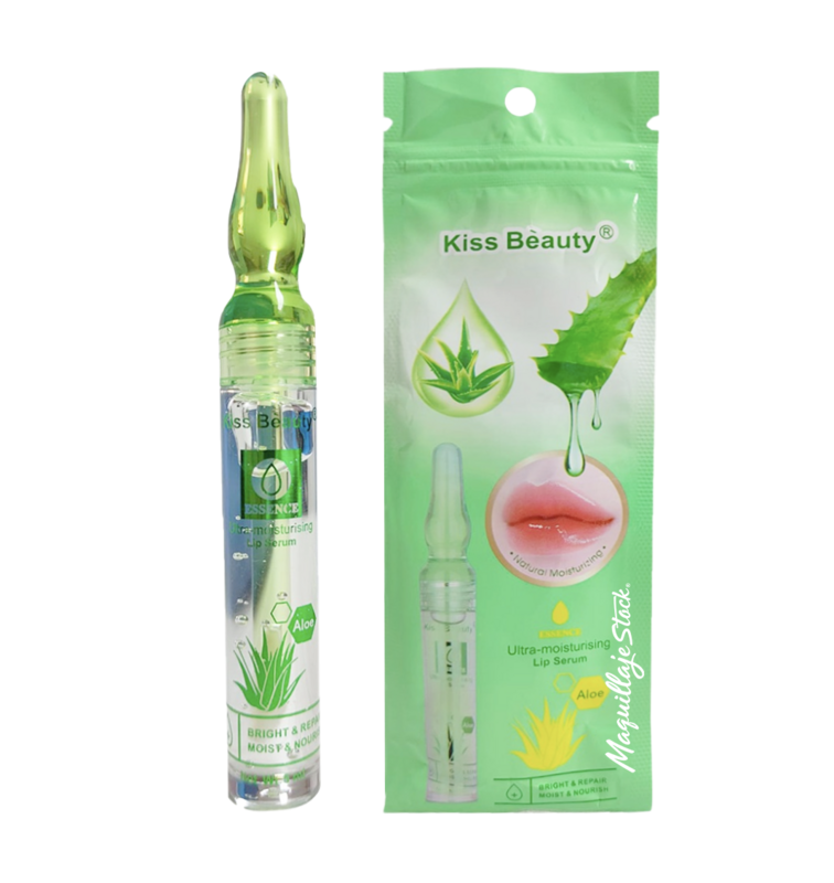 Brillo Serum de Labios Aloe Vera 7010003A Kiss Beauty Al Por Mayor