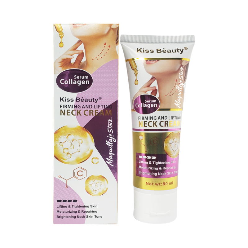 Crema Reafirmante de Cuello Colágeno Serum 6863303B Kiss Beauty Al Por Mayor