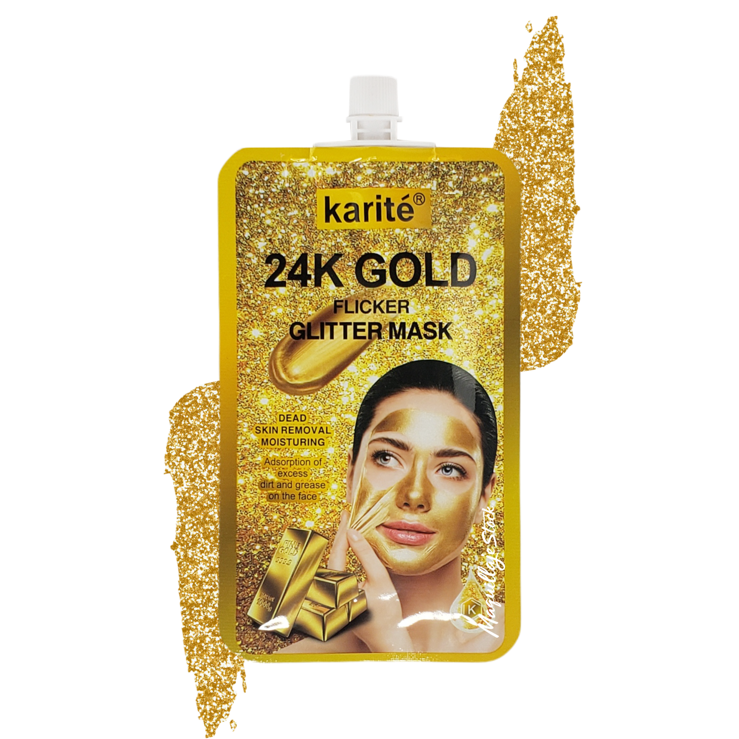 Mascarilla Glitter 24K Gold 6844047C Karite Al Por Mayor
