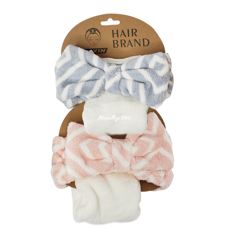 Balacas Para Cabello Moño + Toalla DL35-14 Al Por Mayor