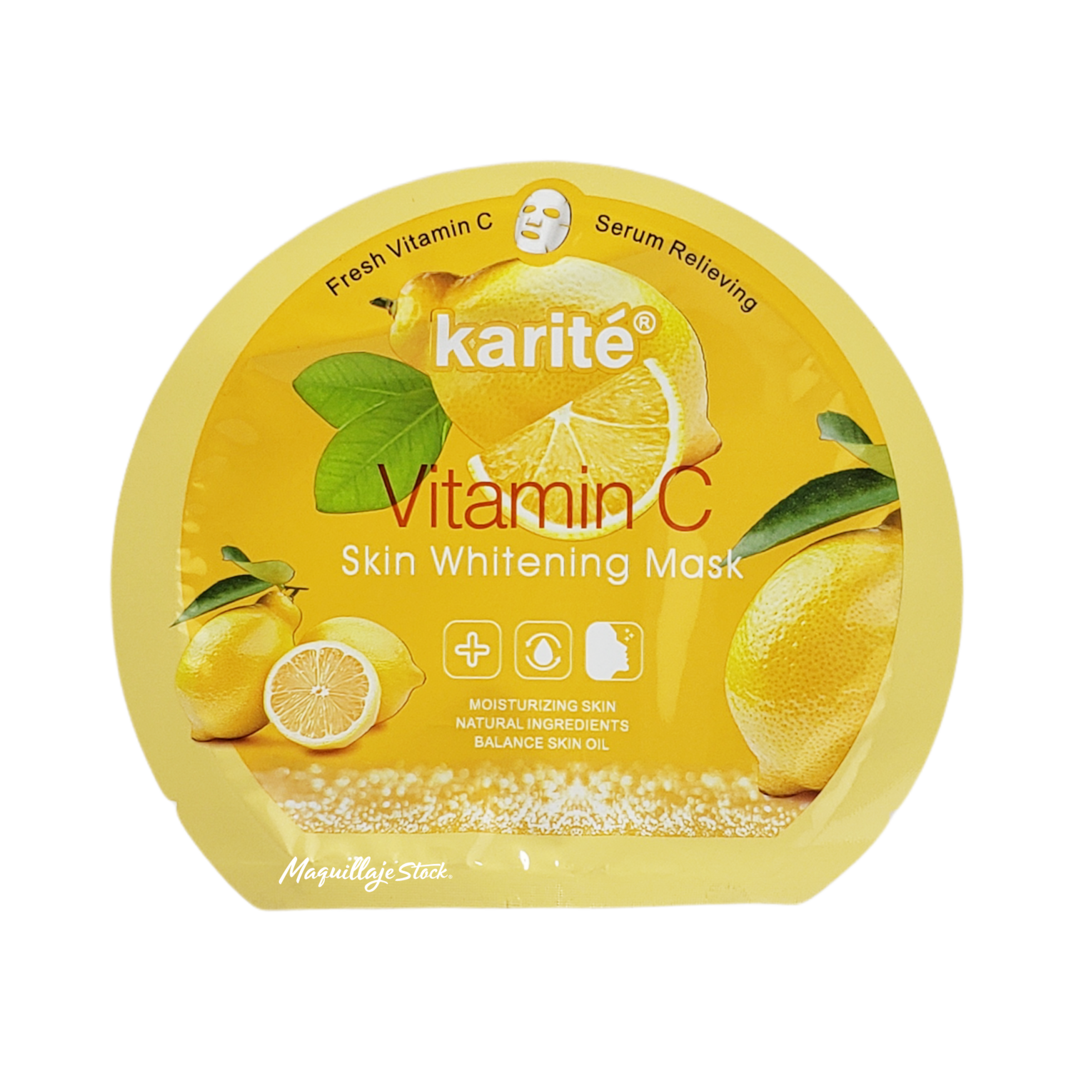 Mascarilla Velo Vitamina C Con Serum 108347H Karite Al Por Mayor